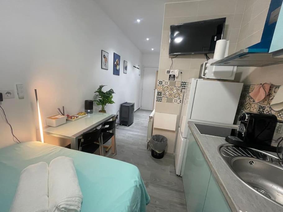 Apartamento Acogedor Estudio D Junto A Metro Madrid Exterior foto